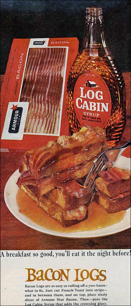 bacon logs