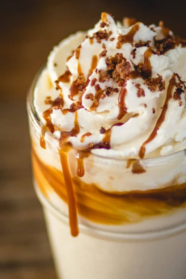 Bacon and Salted Caramel Milkshake